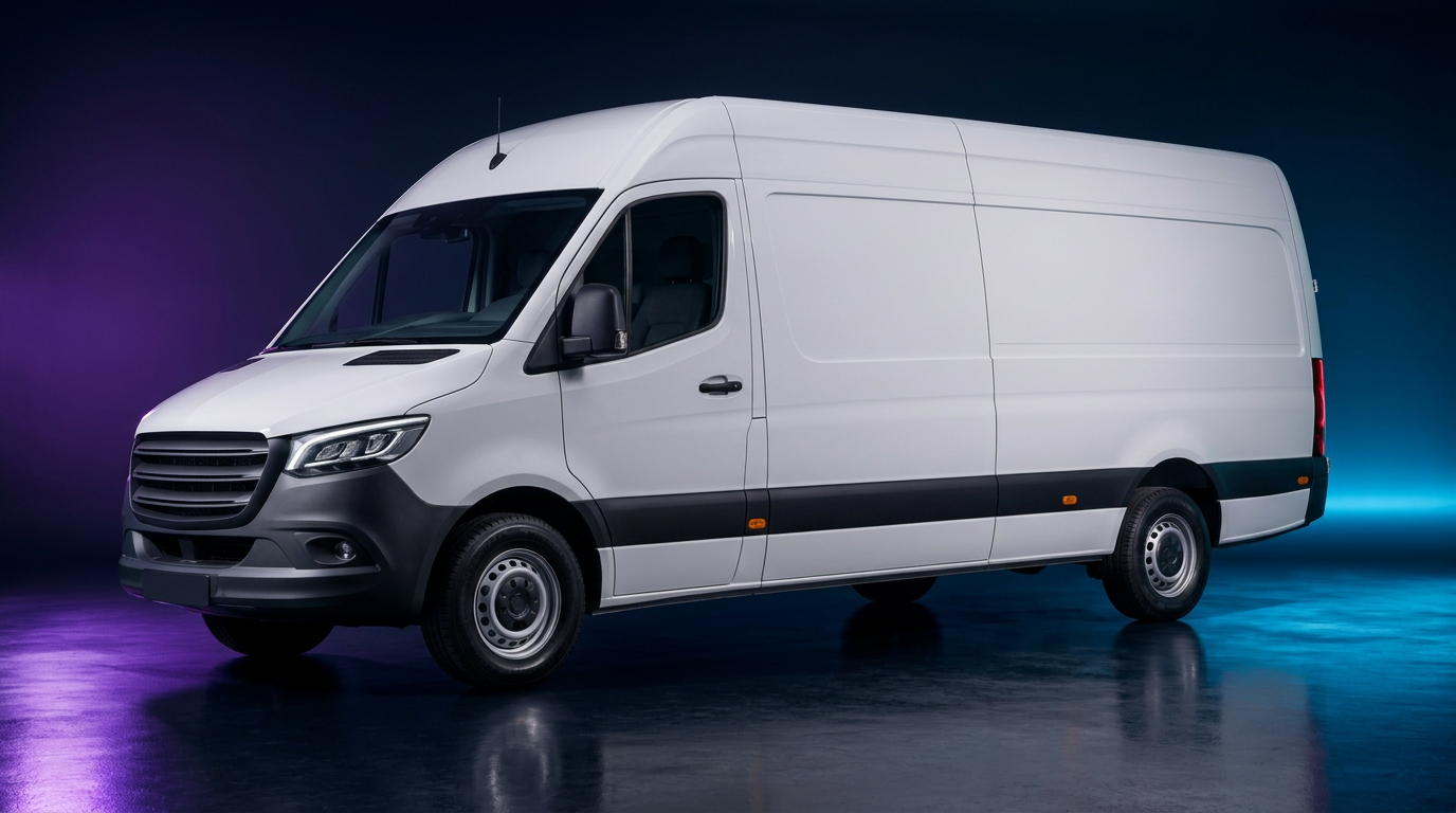Folia magnetyczna na busa — Mercedes-Benz Sprinter 2020–2026